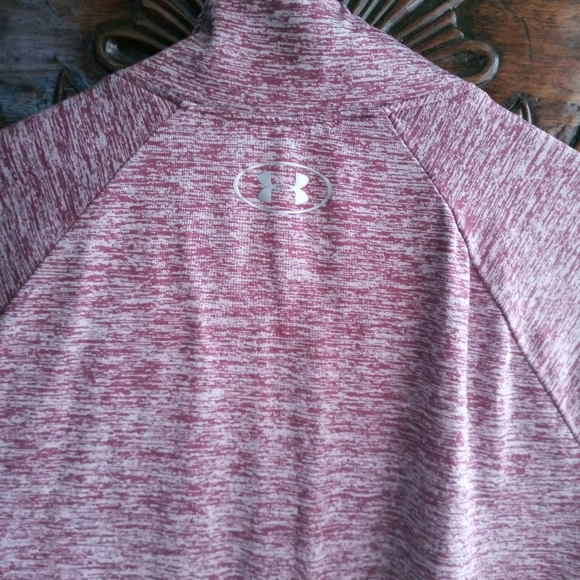 Under Armour pink heatgear half zip shirt S - Picture 2 of 6